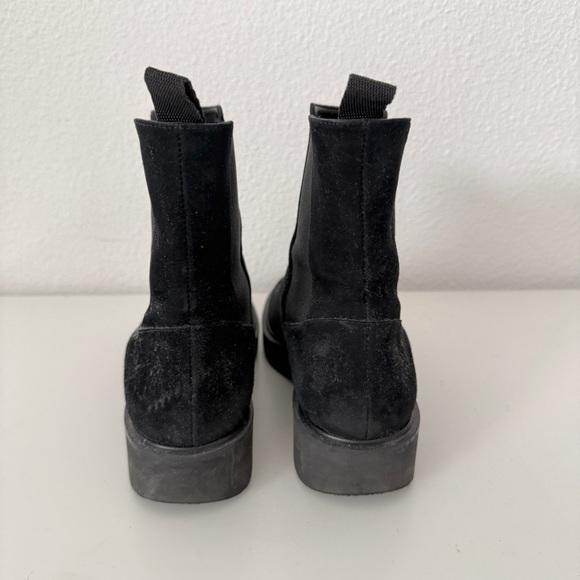 Stuart Weitzman Henley Suede Leather Chelsea Ankle Boot 7.5 - Picture 6 of 13